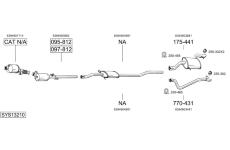 Výfukový systém BOSAL SYS13210