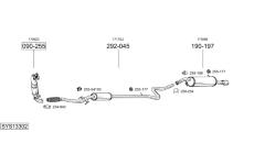 Výfukový systém BOSAL SYS13302
