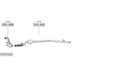 Výfukový systém BOSAL SYS13324