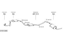 Výfukový systém BOSAL SYS13369
