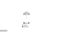 Výfukový systém BOSAL SYS13371