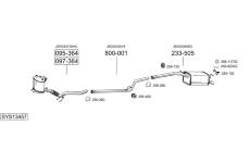 Výfukový systém BOSAL SYS13457