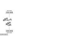 Výfukový systém BOSAL SYS13510