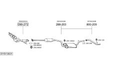 Výfukový systém BOSAL SYS13631