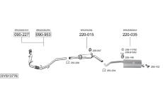 Výfukový systém BOSAL SYS13776