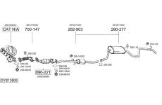 Výfukový systém BOSAL SYS13805