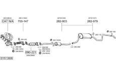 Výfukový systém BOSAL SYS13806