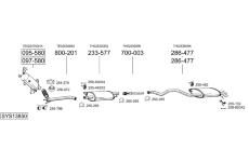 Výfukový systém BOSAL SYS13850