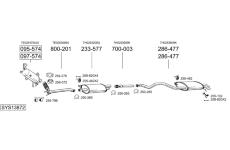 Výfukový systém BOSAL SYS13872