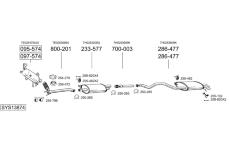 Výfukový systém BOSAL SYS13874