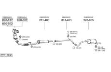 Výfukový systém BOSAL SYS13958