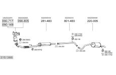 Výfukový systém BOSAL SYS13959