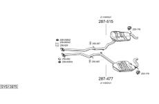 Výfukový systém BOSAL SYS13975