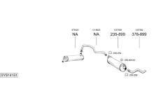 Výfukový systém BOSAL SYS14151