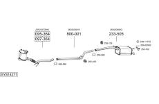 Výfukový systém BOSAL SYS14271