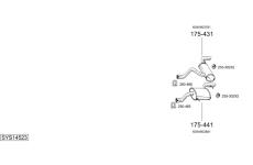 Výfukový systém BOSAL SYS14523