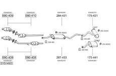 Výfukový systém BOSAL SYS14603