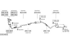 Výfukový systém BOSAL SYS14618
