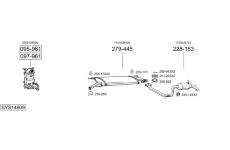 Výfukový systém BOSAL SYS14809