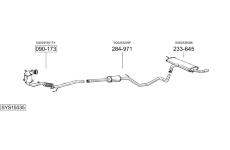 Výfukový systém BOSAL SYS15035
