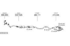 Výfukový systém BOSAL SYS15115