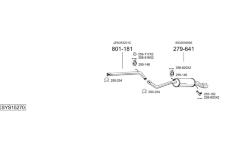 Výfukový systém BOSAL SYS15270