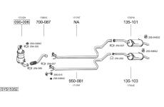 Výfukový systém BOSAL SYS15352