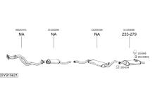 Výfukový systém BOSAL SYS15621