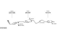 Výfukový systém BOSAL SYS15649