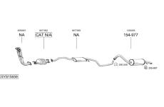 Výfukový systém BOSAL SYS15659