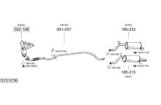 Výfukový systém BOSAL SYS15798