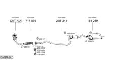 Výfukový systém BOSAL SYS16147
