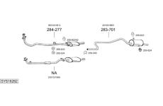 Výfukový systém BOSAL SYS16262