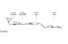 Výfukový systém BOSAL SYS16407