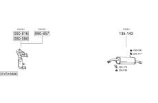 Výfukový systém BOSAL SYS16608