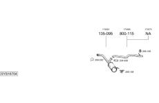 Výfukový systém BOSAL SYS16704