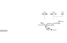 Výfukový systém BOSAL SYS16707