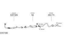 Výfukový systém BOSAL SYS17080