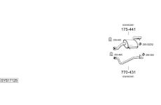 Výfukový systém BOSAL SYS17125