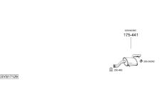 Výfukový systém BOSAL SYS17129