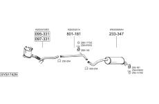 Výfukový systém BOSAL SYS17429