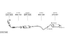 Výfukový systém BOSAL SYS17448