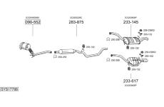 Výfukový systém BOSAL SYS17788