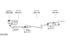 Výfukový systém BOSAL SYS17830