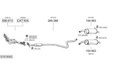 Výfukový systém BOSAL SYS18063
