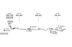 Výfukový systém BOSAL SYS18149