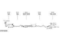 Výfukový systém BOSAL SYS18209
