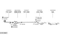 Výfukový systém BOSAL SYS18687