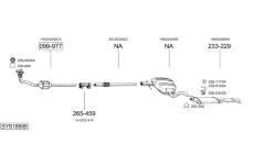Výfukový systém BOSAL SYS18689