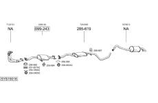 Výfukový systém BOSAL SYS19018